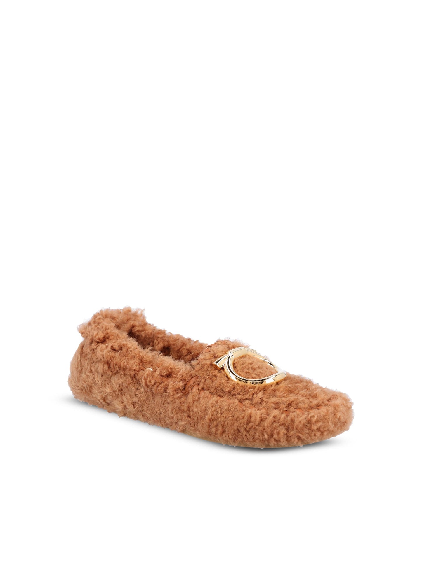 Mocassini realizzati in shearling. 01K800 787637001 SALVATORE FERRAGAMO 