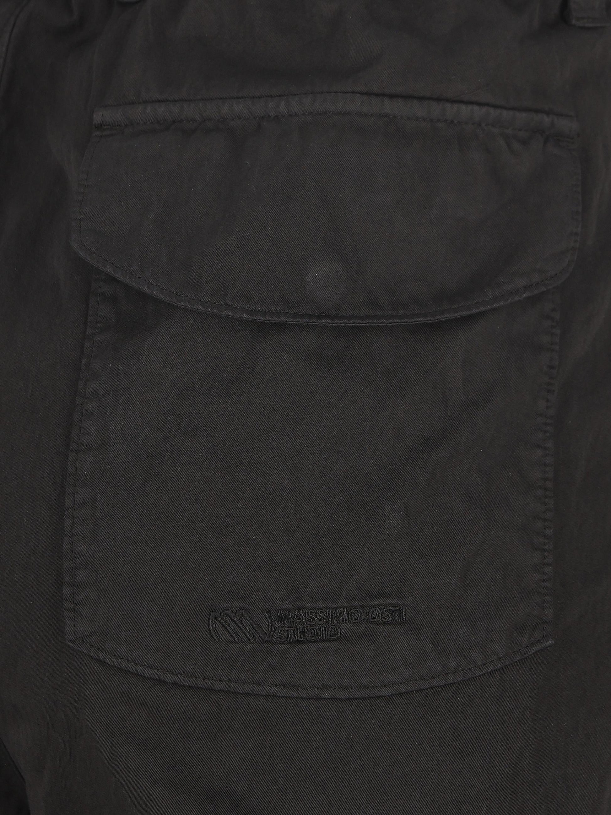 Pantaloni Co/Ny in gabardine tinto in capo 19MMPA006A 000012G999 MASSIMO OSTI STUDIO 