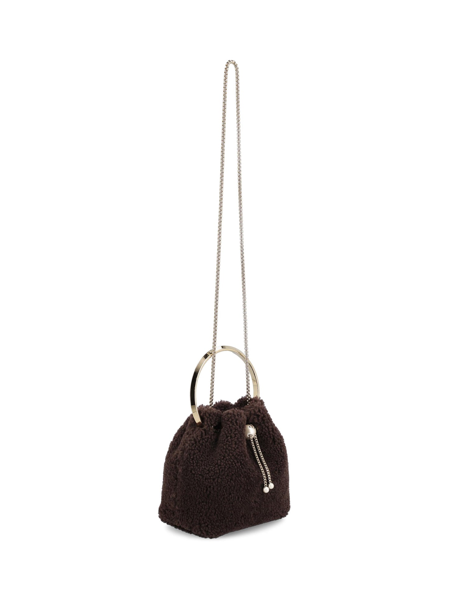 Borsa Bon Bon BON BON XYHCHOCOLATE/LIGHT GOLD JIMMY CHOO 