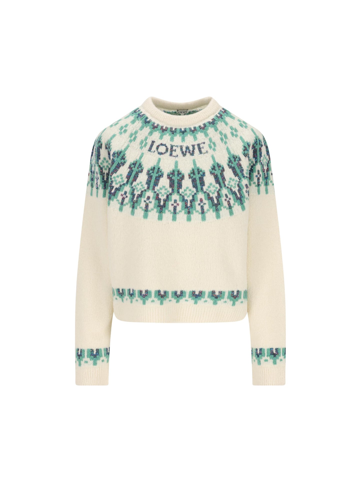 Maglione realizzato in lana e poliammide. S359Y14KIB 2093 LOEWE 