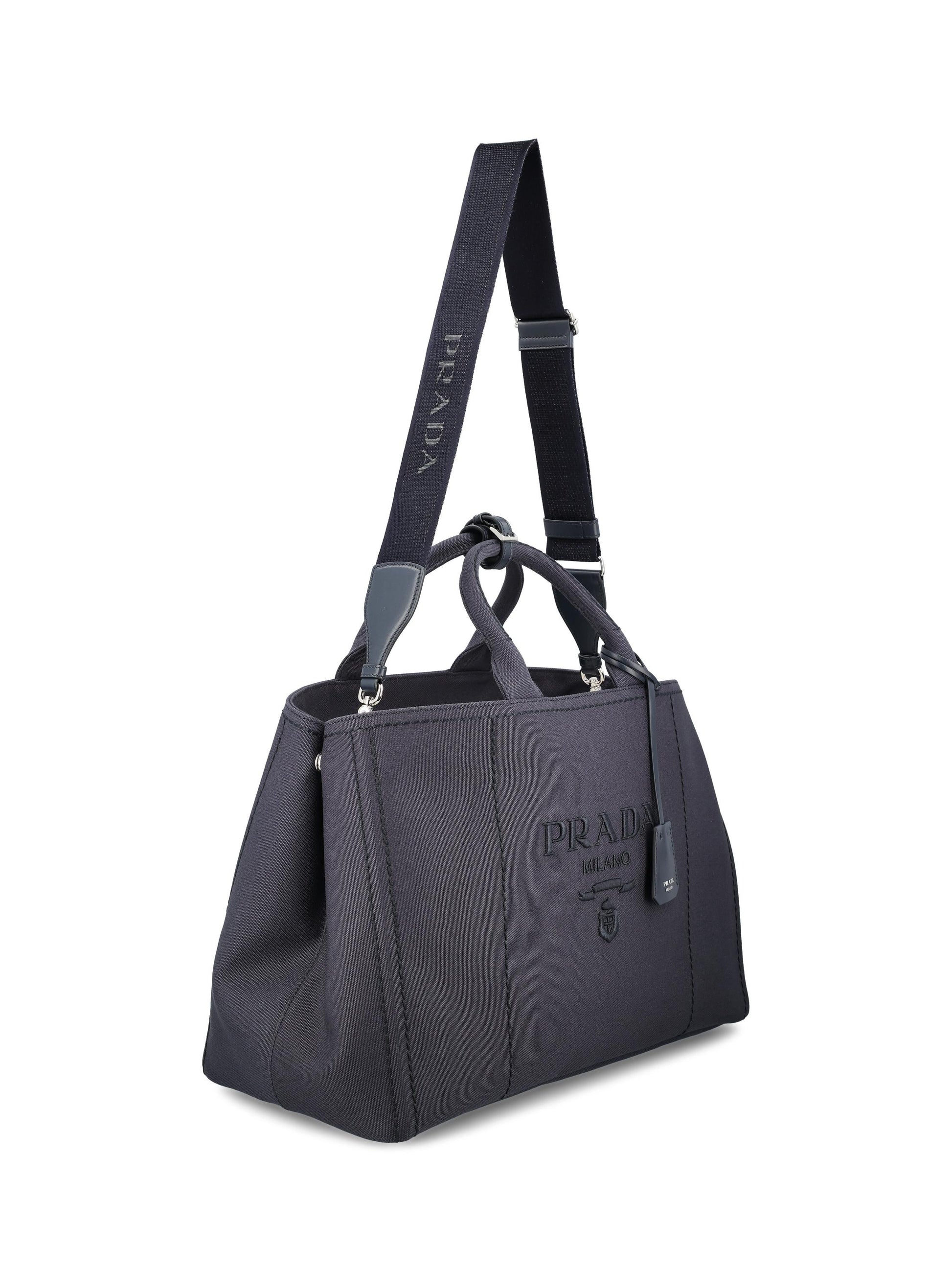 Borsa realizzata in cotone e lino. 2VG131 2CYAF0216 PRADA 