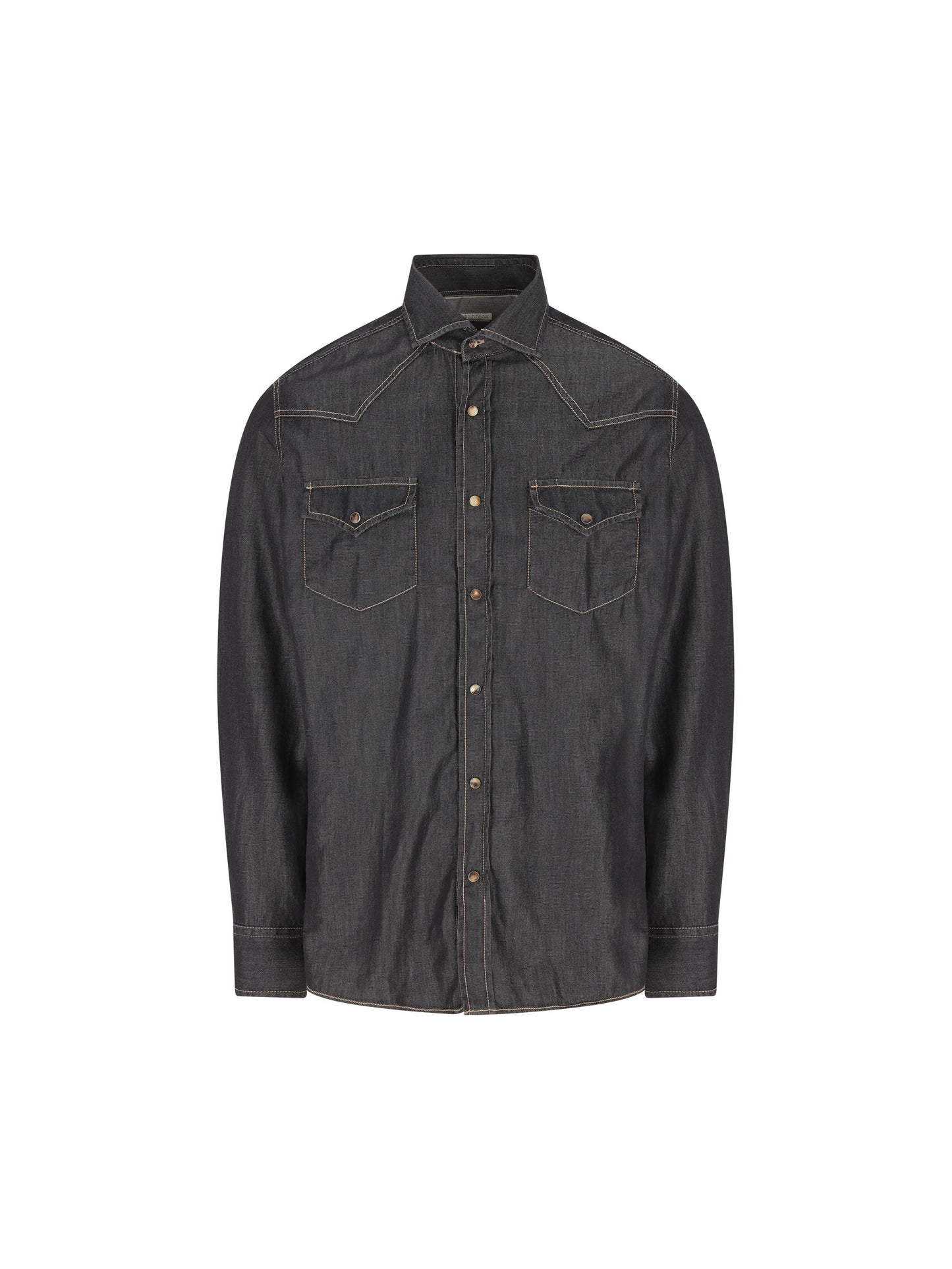 Camicia realizzata in cotone. MR6834008 CYL88 BRUNELLO CUCINELLI 