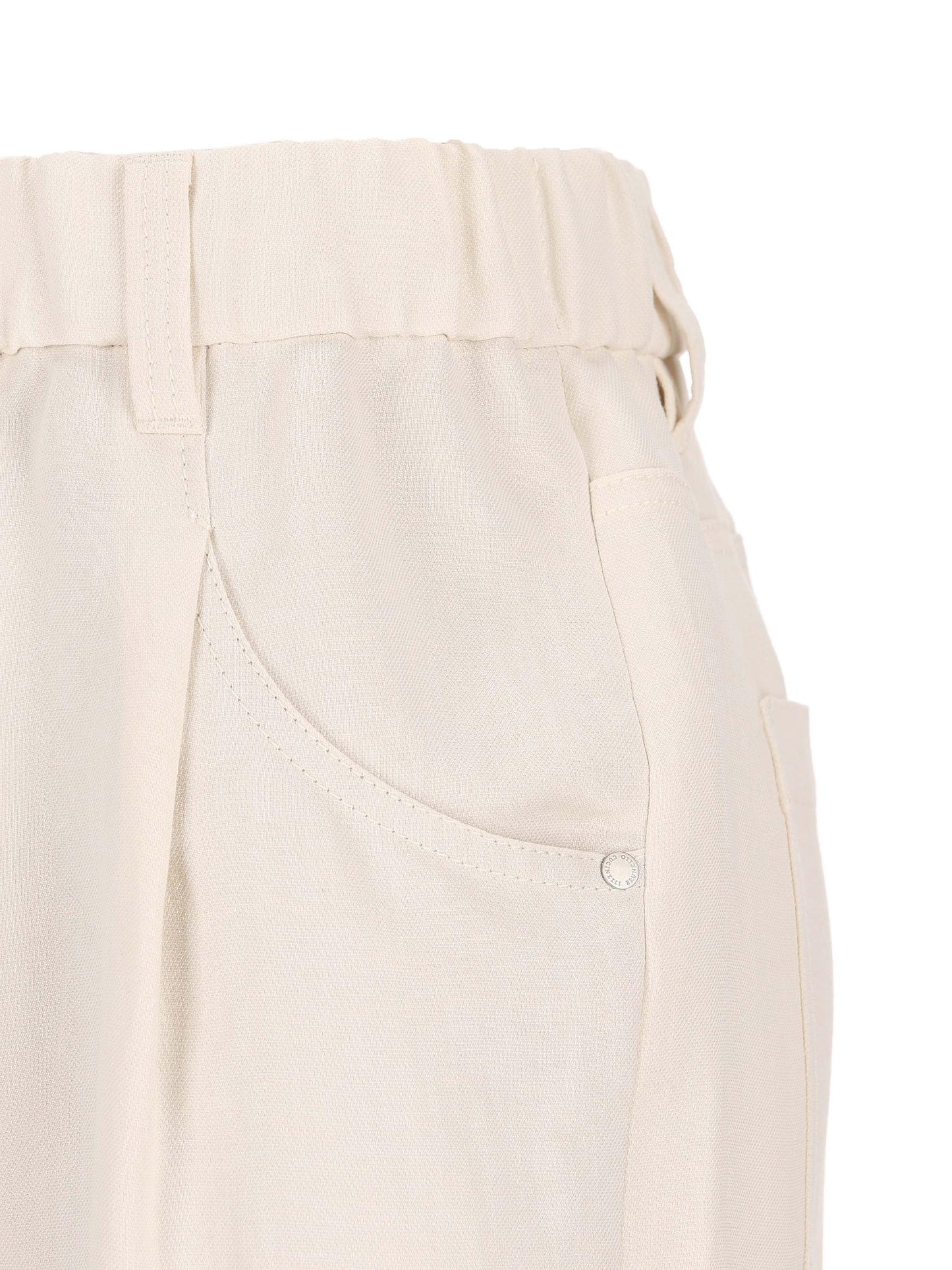 Pantalone realizzati in viscosa e lino. MH126P9148 C579 BRUNELLO CUCINELLI 