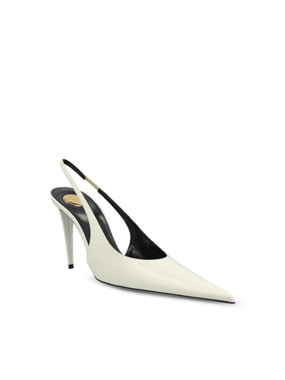 Décolleté in pelle. 870505 AAF299014 SAINT LAURENT 