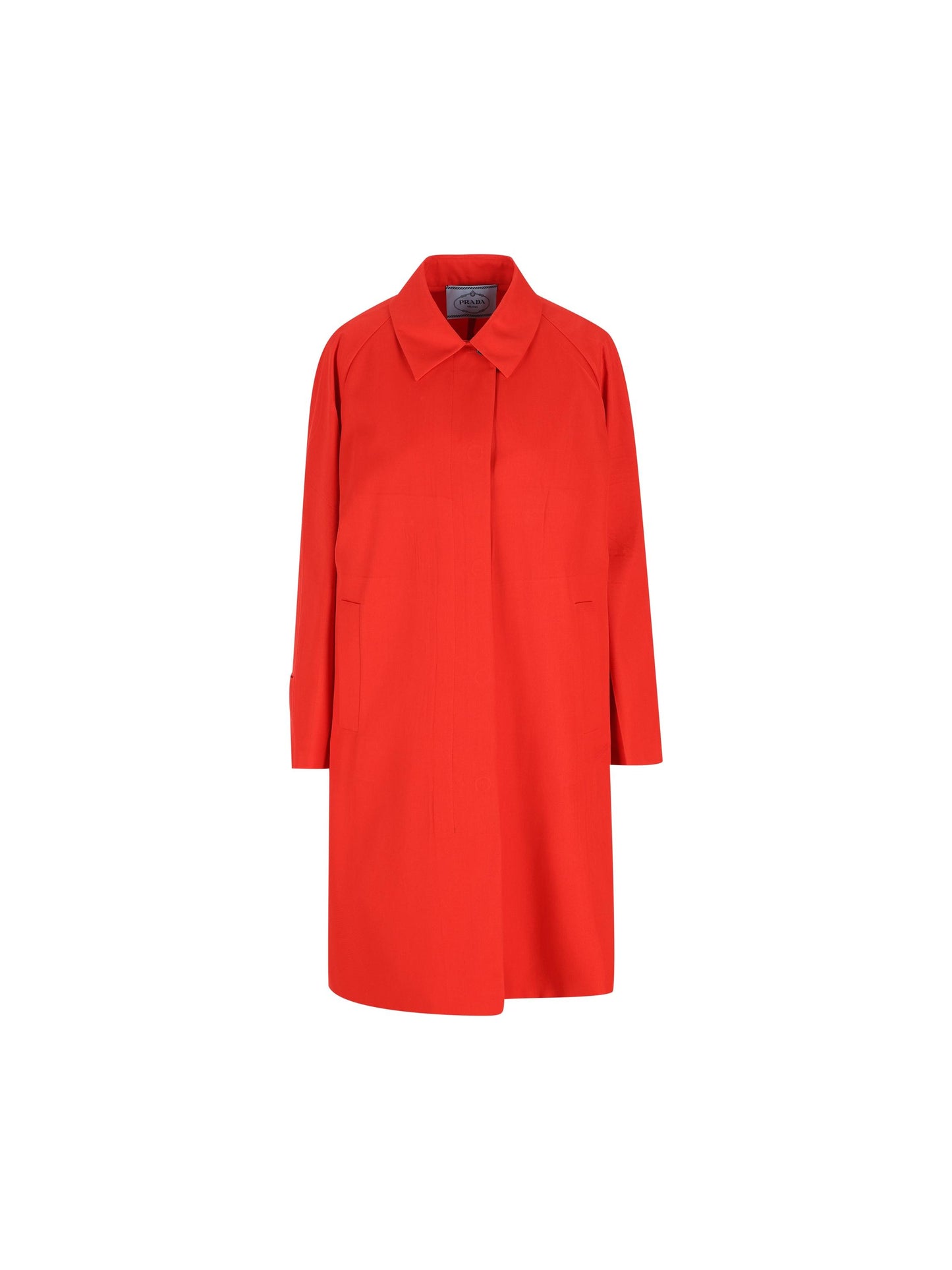 Cappotto realizzato in poliestere riciclato e cotone. P603TG 184AF0011 PRADA 