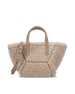 Borsa realizzata in shearling. MBLRD2675 C7890 BRUNELLO CUCINELLI 