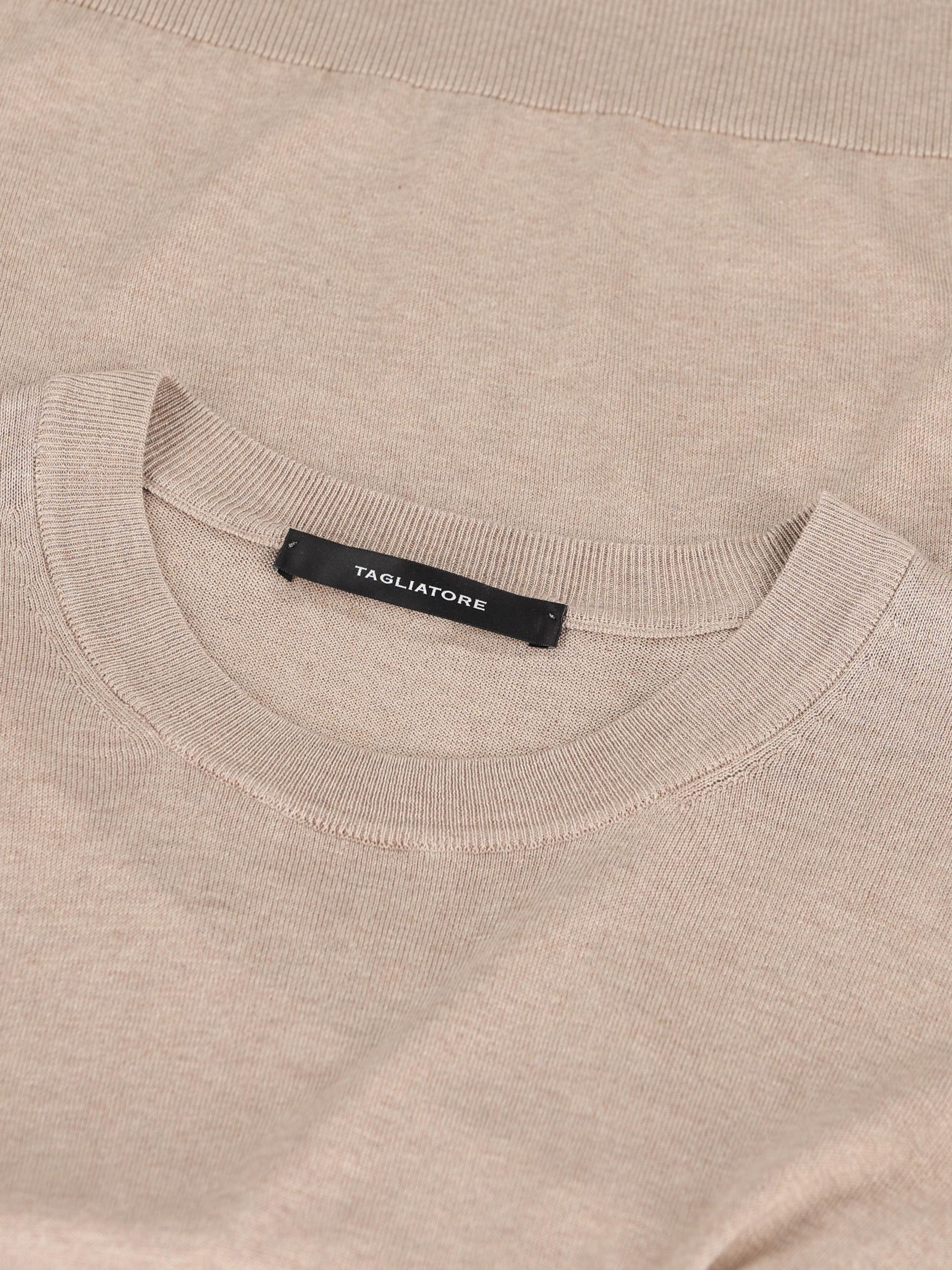 T-Shirt realizzata in lino e cotone. JOSH 030 TAGLIATORE 