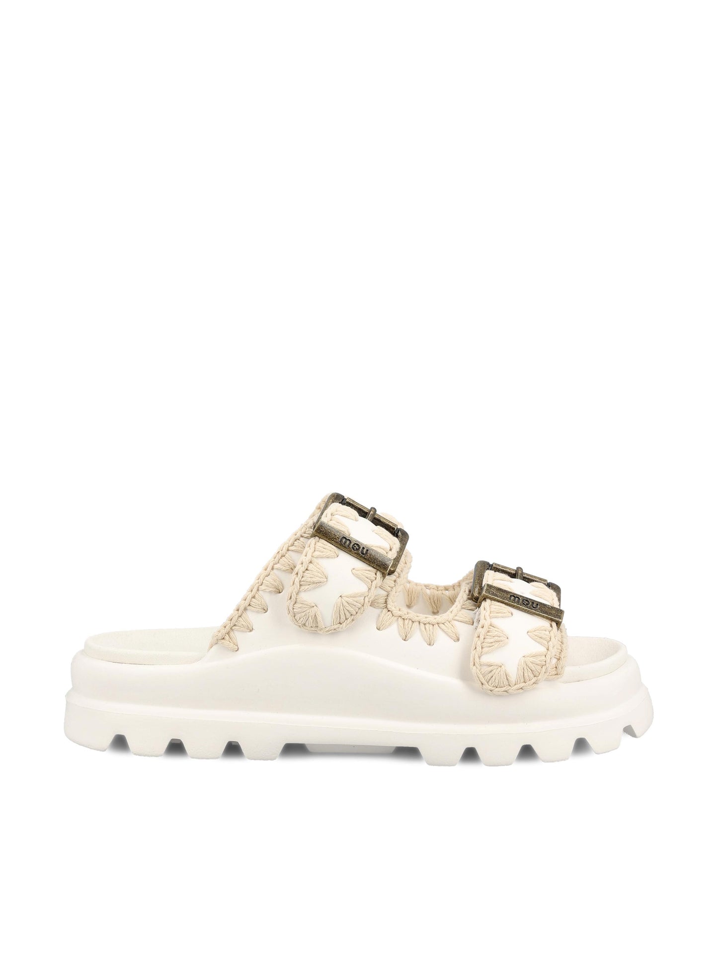 Sandali realizzati in materiale sintetico. SW661001N WHI MOU 