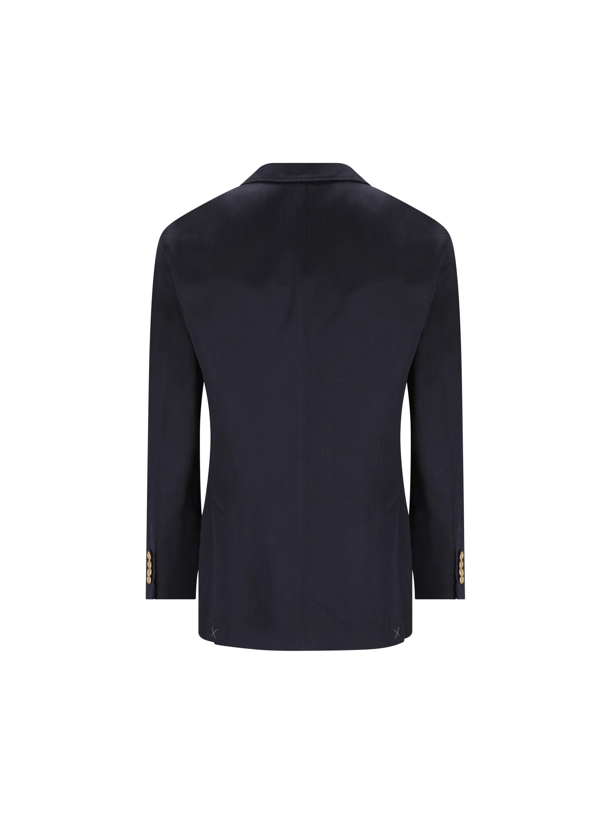 Giacca realizzata in seta e lino. MR4787BPDG C1021 BRUNELLO CUCINELLI 