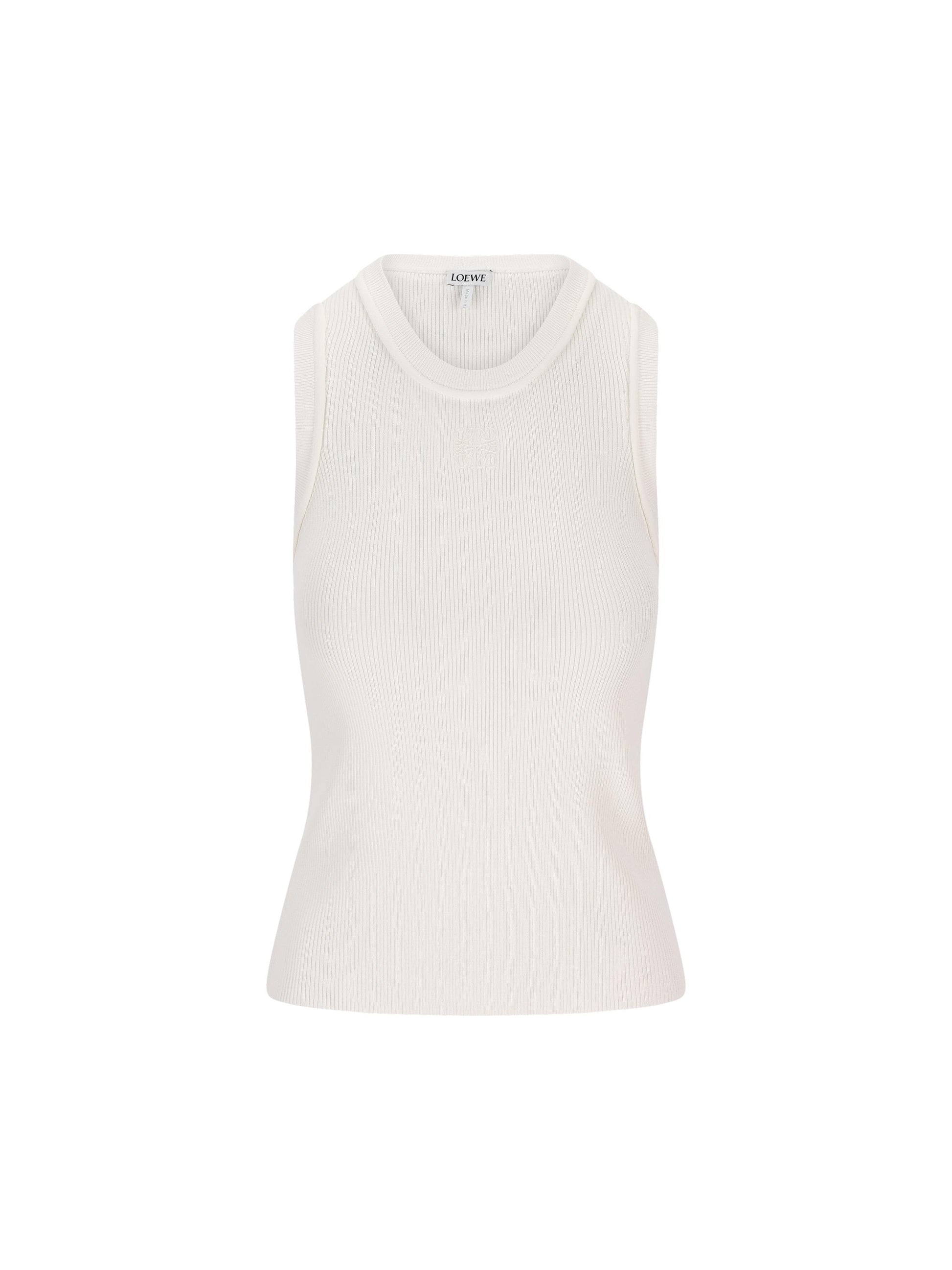 Top realizzato in viscosa e poliestere. S359Y55K51 2100 LOEWE 