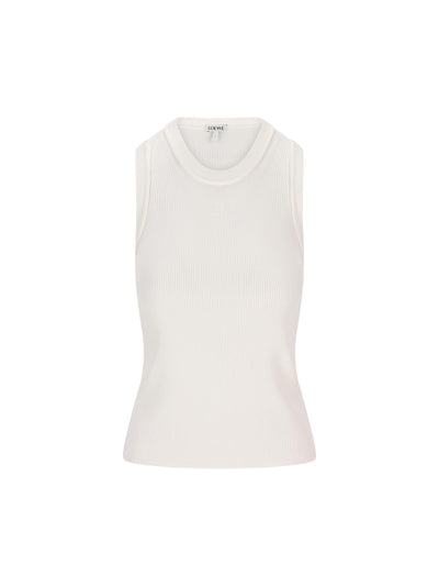 Top realizzato in viscosa e poliestere. S359Y55K51 2100 LOEWE 