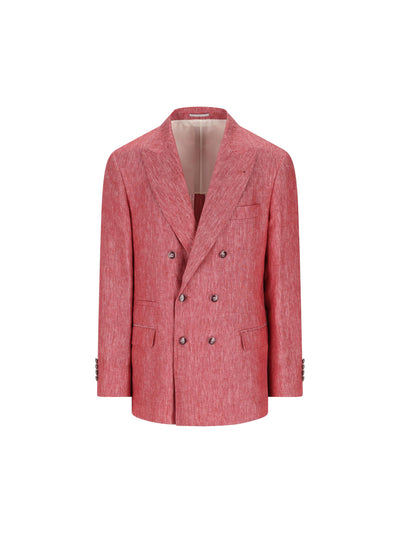 Giacca realizzata in lino. MZ4057BPD6 C033 BRUNELLO CUCINELLI 