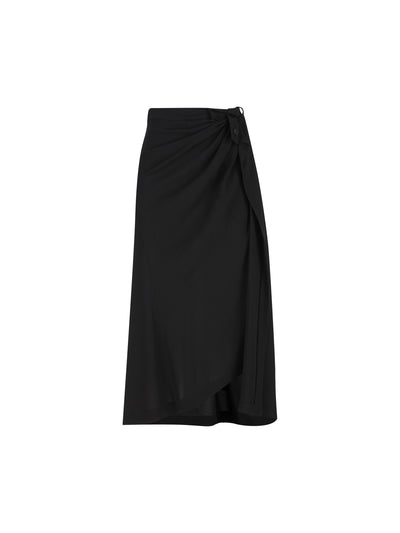 Gonna lunga in acetato. 838761 TSO031000 BALENCIAGA 