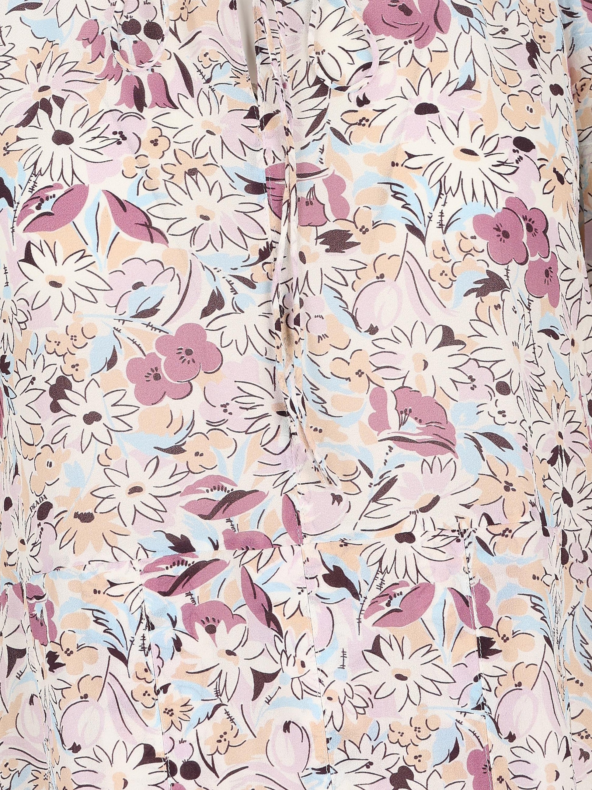 Abito realizzato in seta. P3R39 19BMF0203 PRADA 