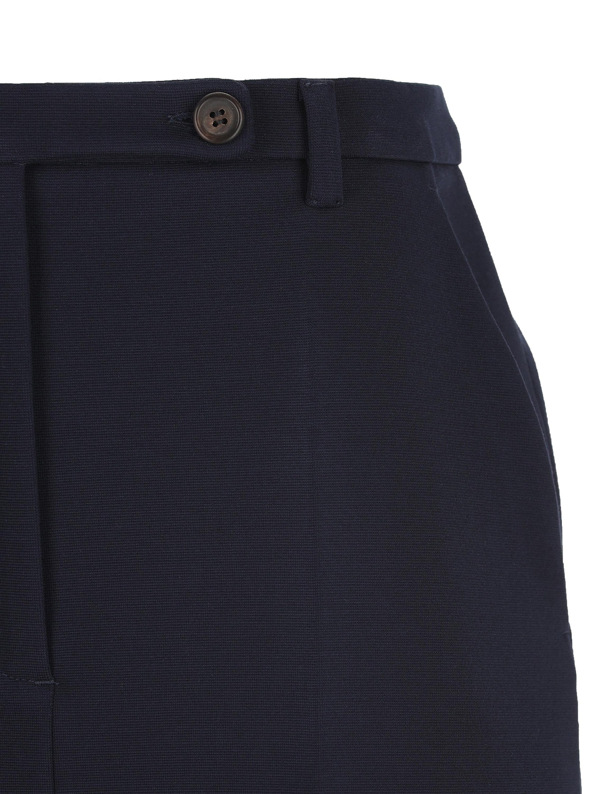Minigonna realizzata in viscosa. MG2573 18FQF0008 MIU MIU 