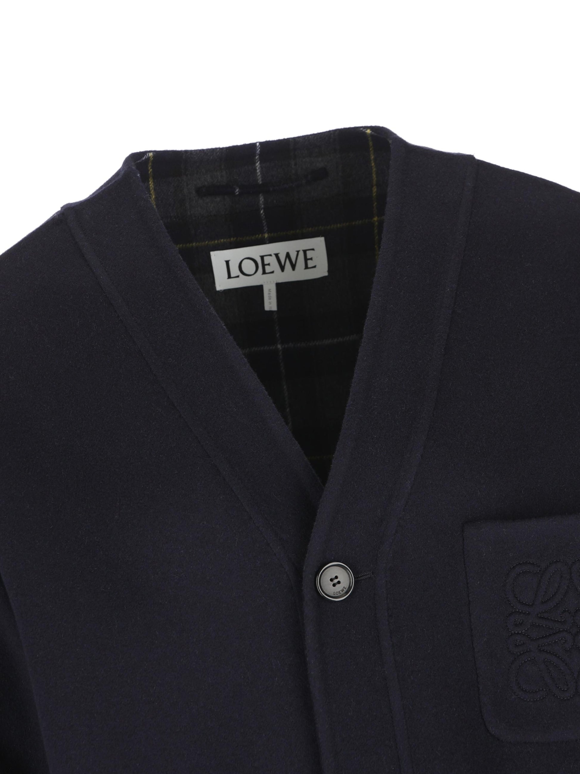 Cardigan realizzato in lana e cashmere. H526Y07W34 4936 LOEWE 