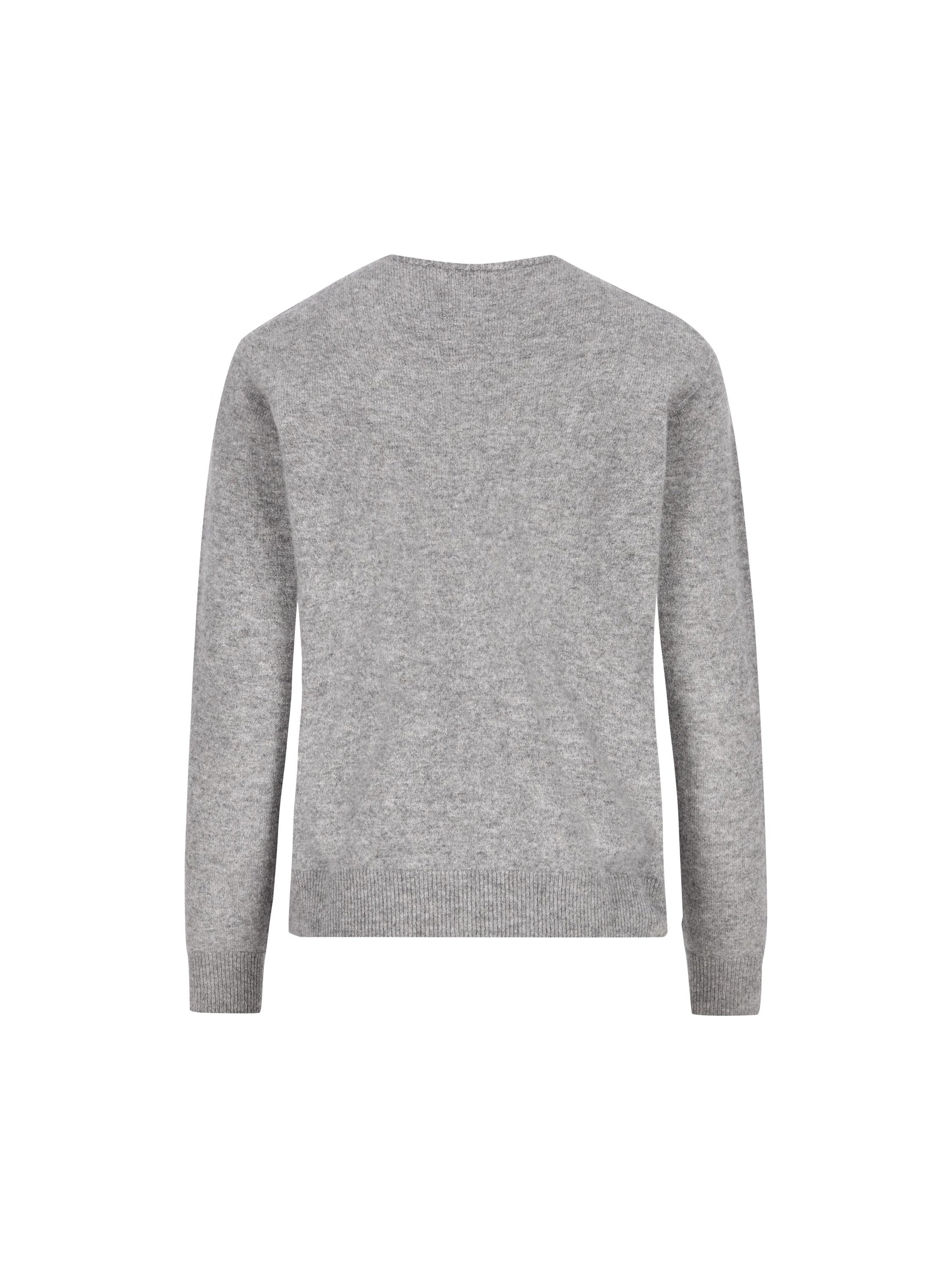 Maglia realizzata in cashmere. V34600 GRIGIO MEDIO VANISE' 