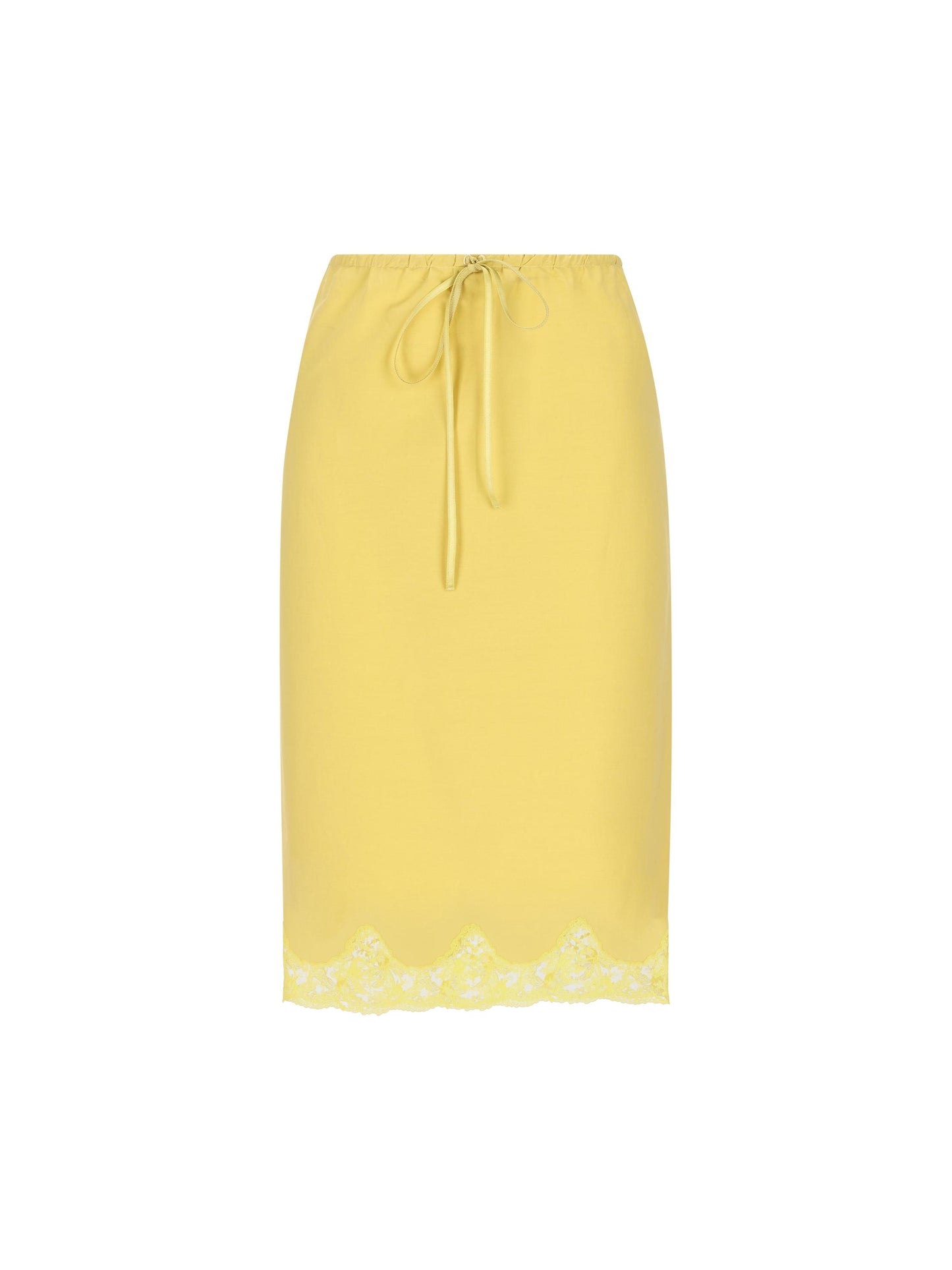 Gonna realizzata in cotone e seta. 856886 Y7J247000 SAINT LAURENT 