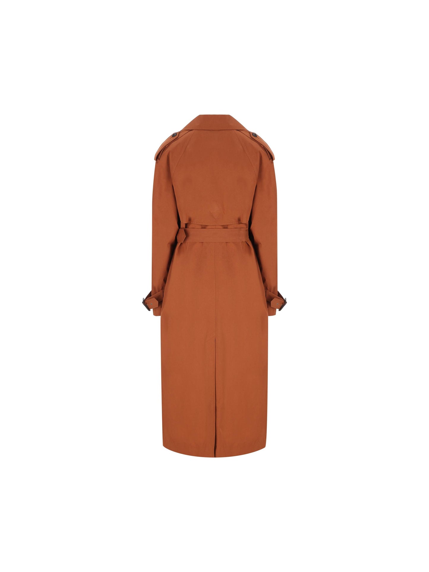 Trench realizzato in cotone e seta. 851259 Y6J952089 SAINT LAURENT 