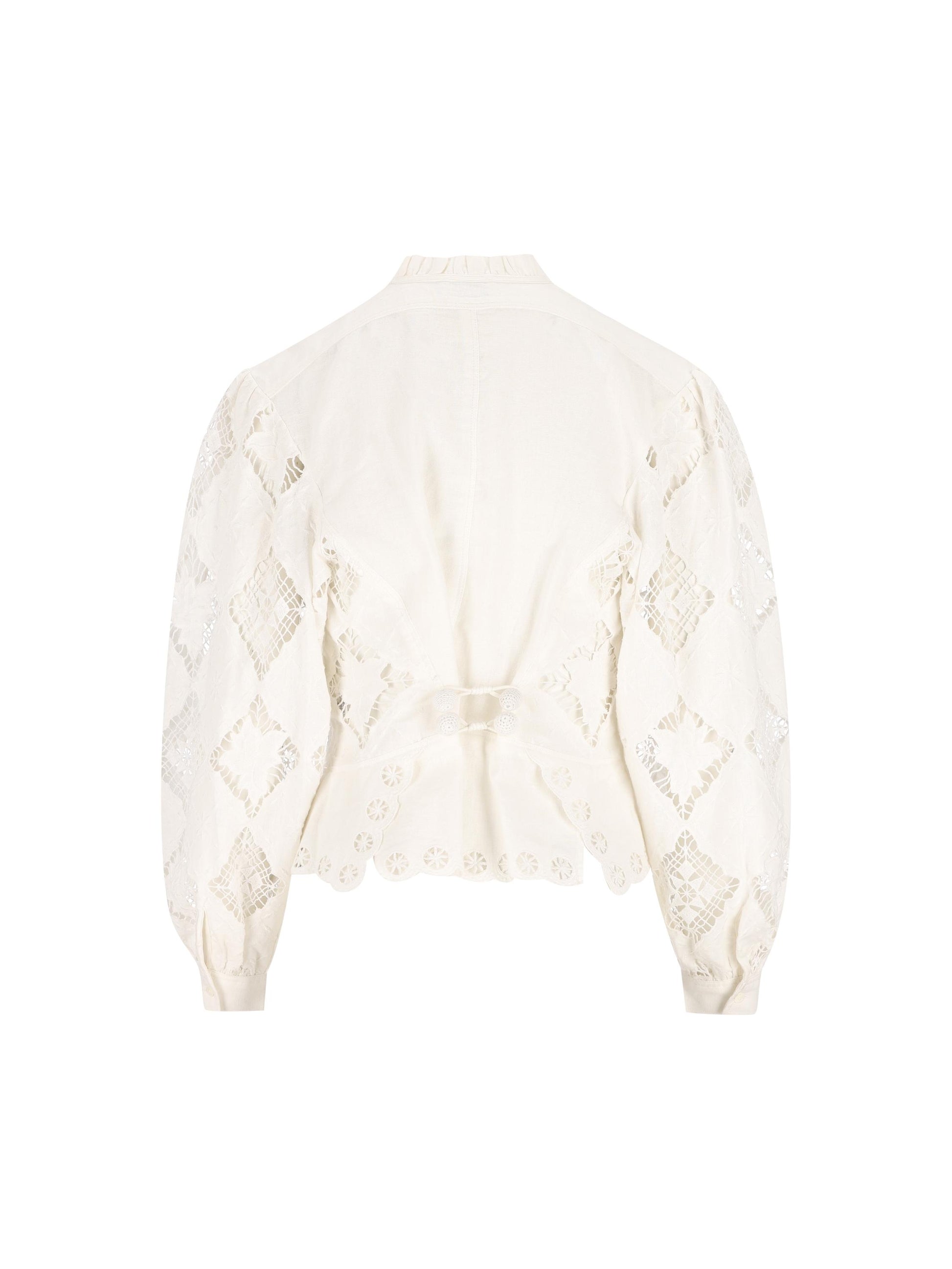 Blusa realizzata in cotone. 26EHT0856FA-D2J01I 20WH ISABEL MARANT 