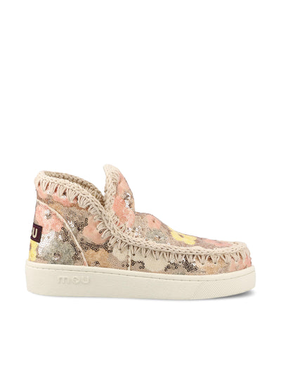 Sneakers con tomaia in paillettes. SW211057G SSN MOU 