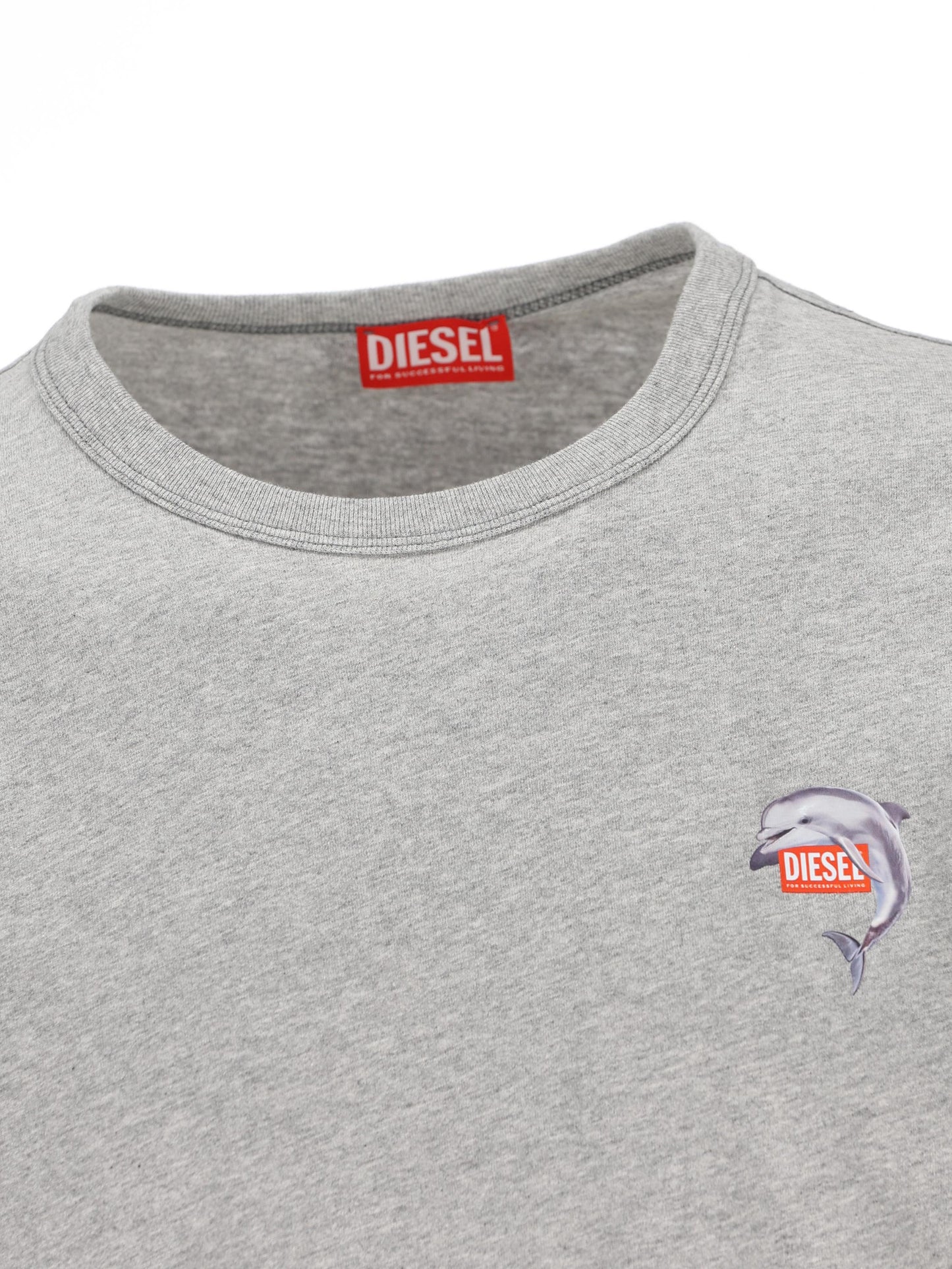 T-Shirt realizzata in cotone. A21652 0PLAT9CB DIESEL 