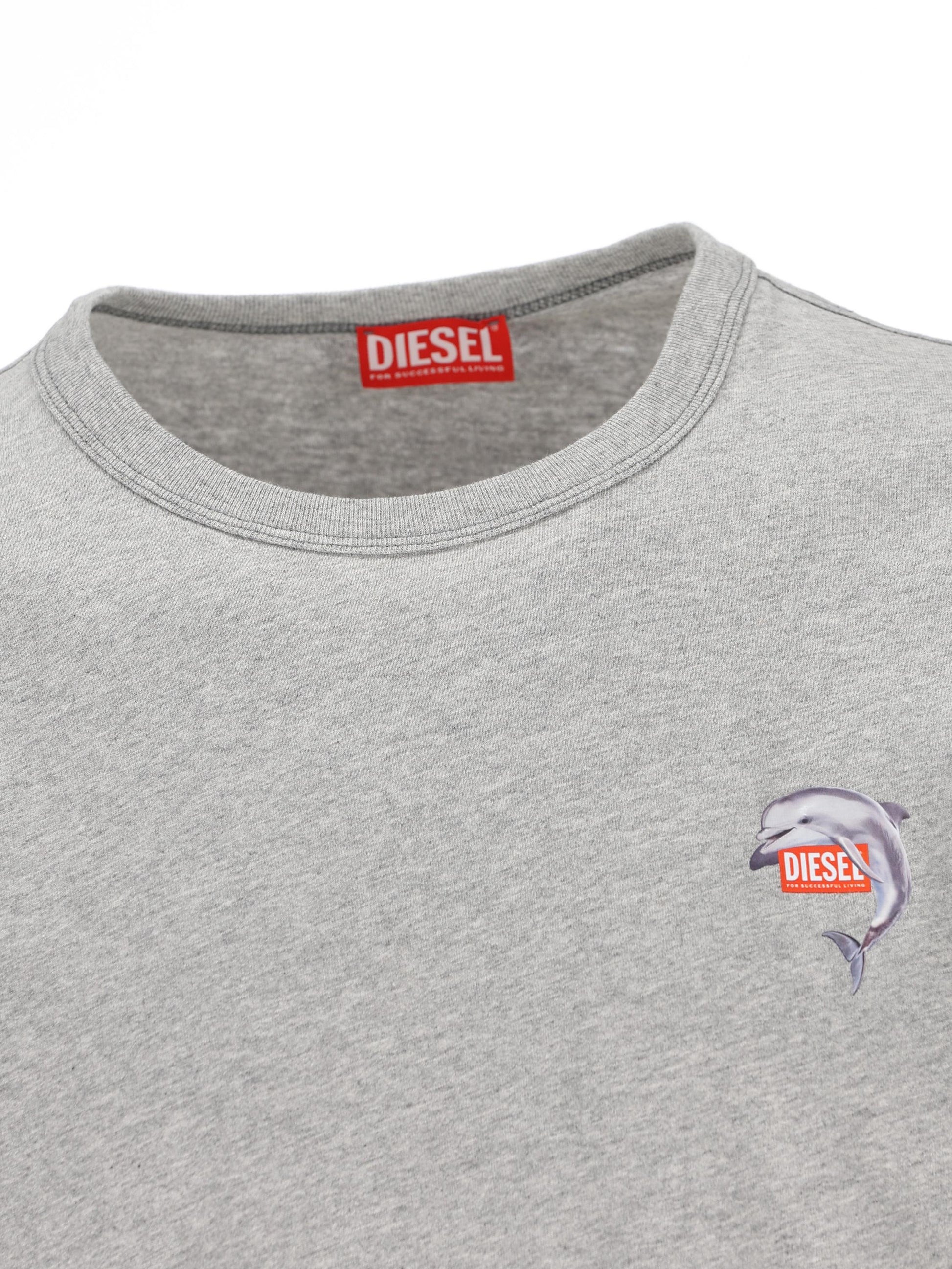 T-Shirt realizzata in cotone. A21652 0PLAT9CB DIESEL 