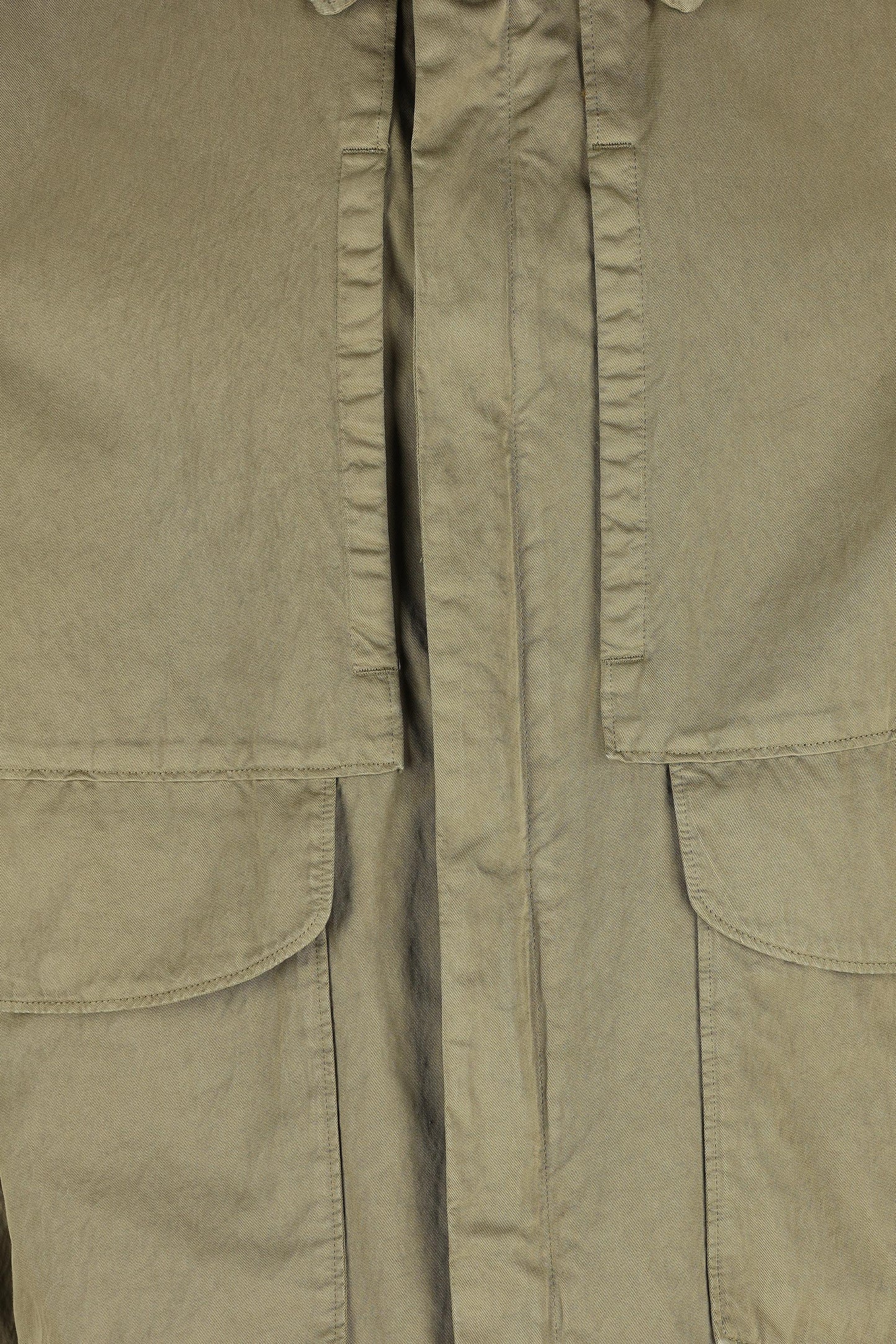 Overshirt realizzata in cotone e poliammide. MOS102A11 0500G652 MASSIMO OSTI STUDIO 