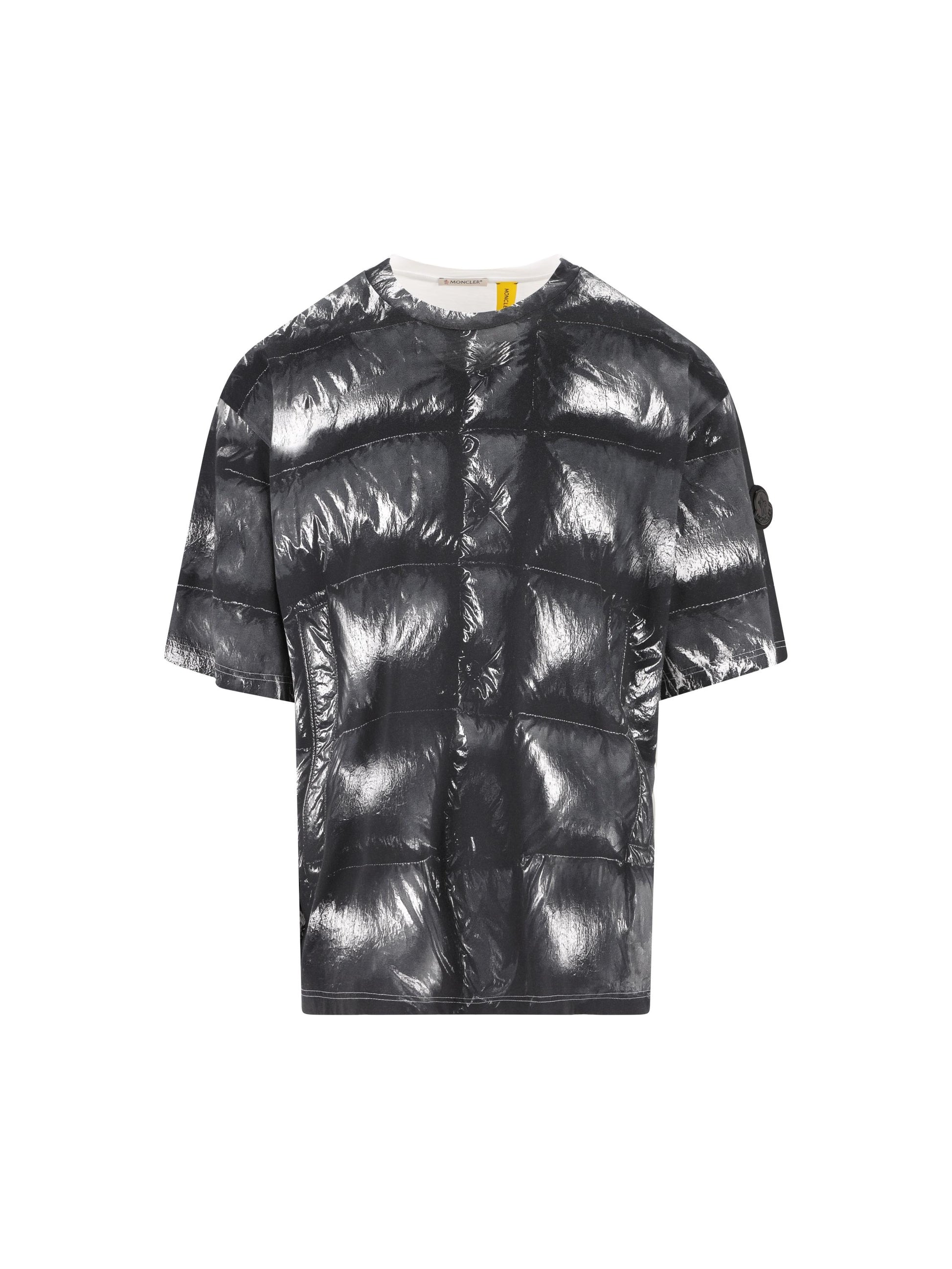 T-Shirt realizzata in cotone. M8C00001 89AYW999 MONCLER - ASAP ROCKY 