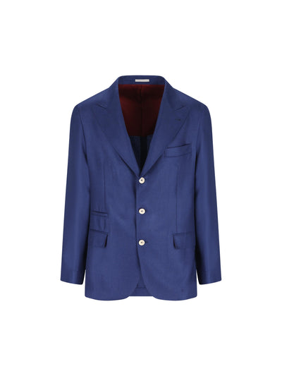 Giacca realizzata in cashmere e seta. MR4587BFD C050 BRUNELLO CUCINELLI 