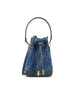 Minibag in denim. 8BS109 AVR6F1UJW FENDI 