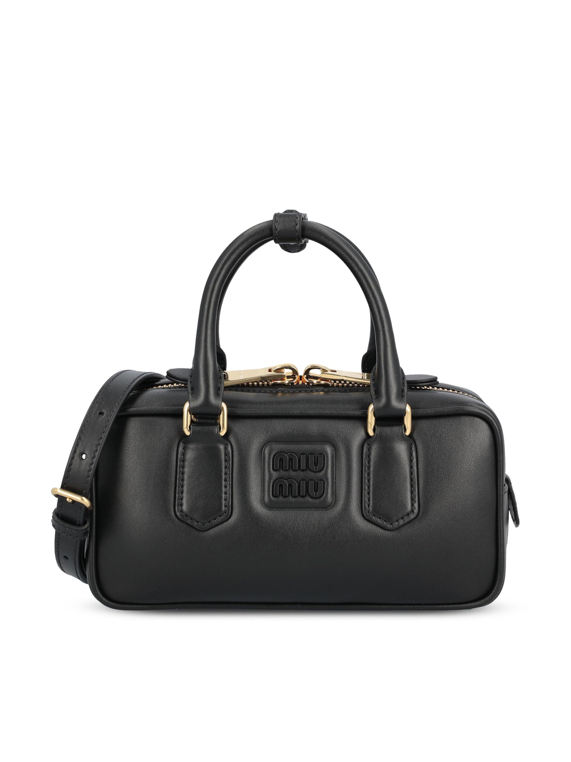 Borsa in pelle 5BB142 ACR3F0002 MIU MIU 