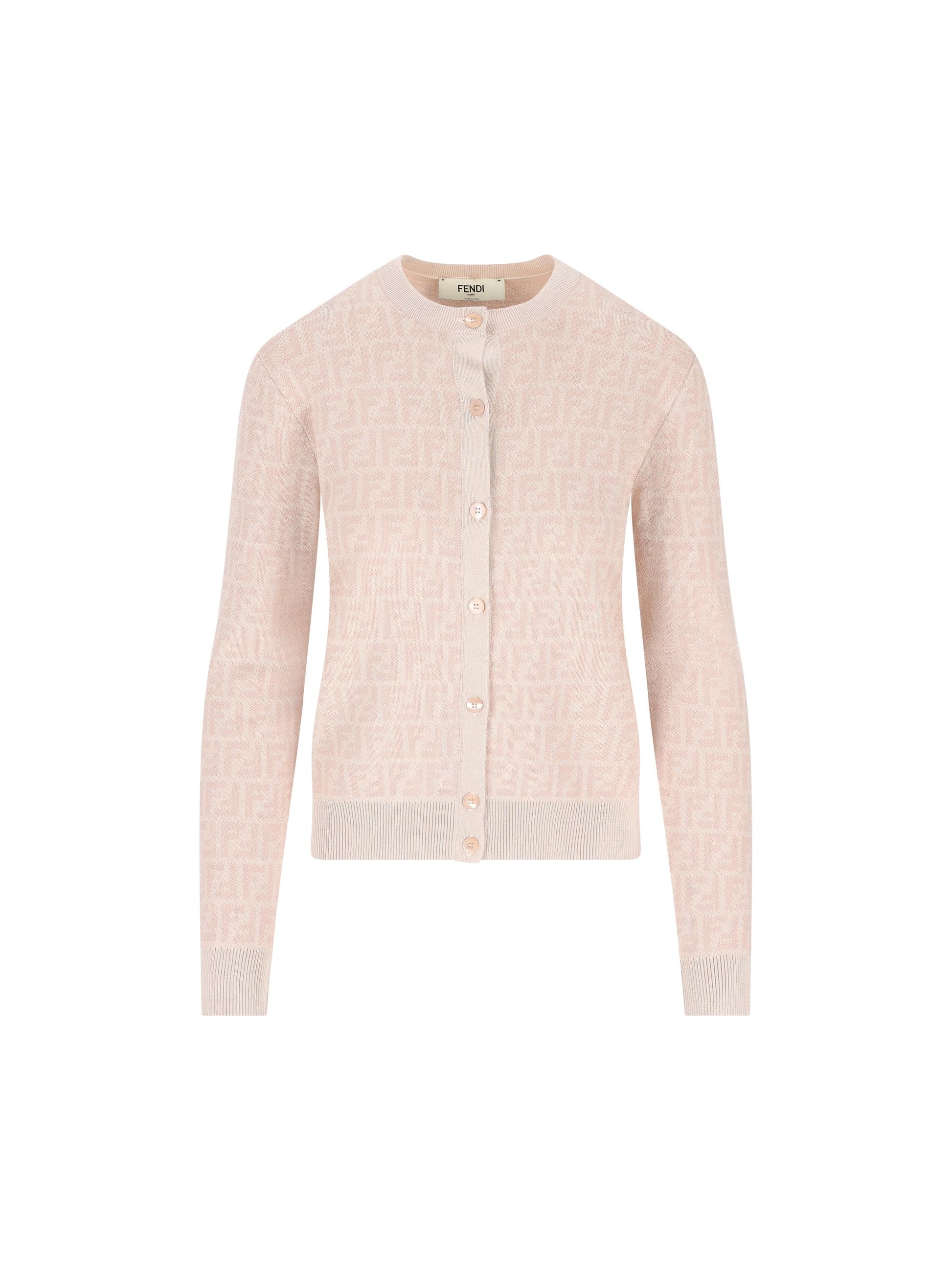 Cardigan realizzato in lana. FZE566 AYM1F1UKC FENDI 