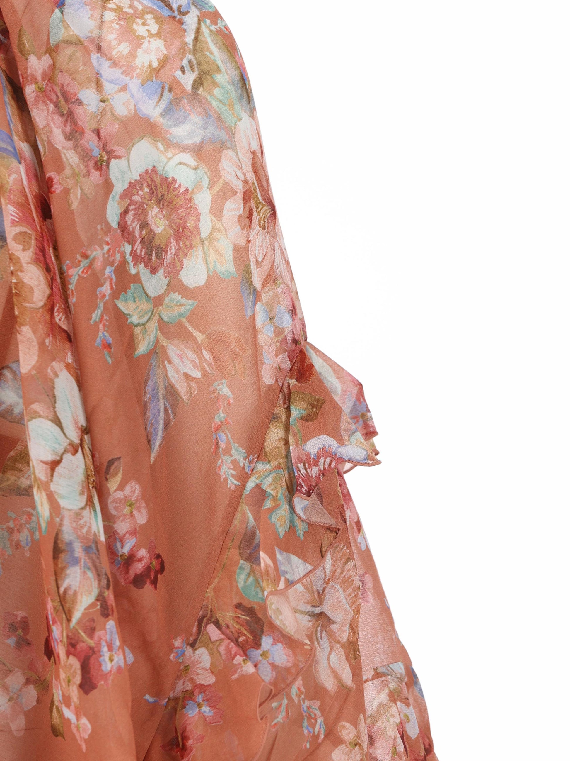 Blusa realizzata in cotone e seta. 5689TRS261 CNFL ZIMMERMANN 