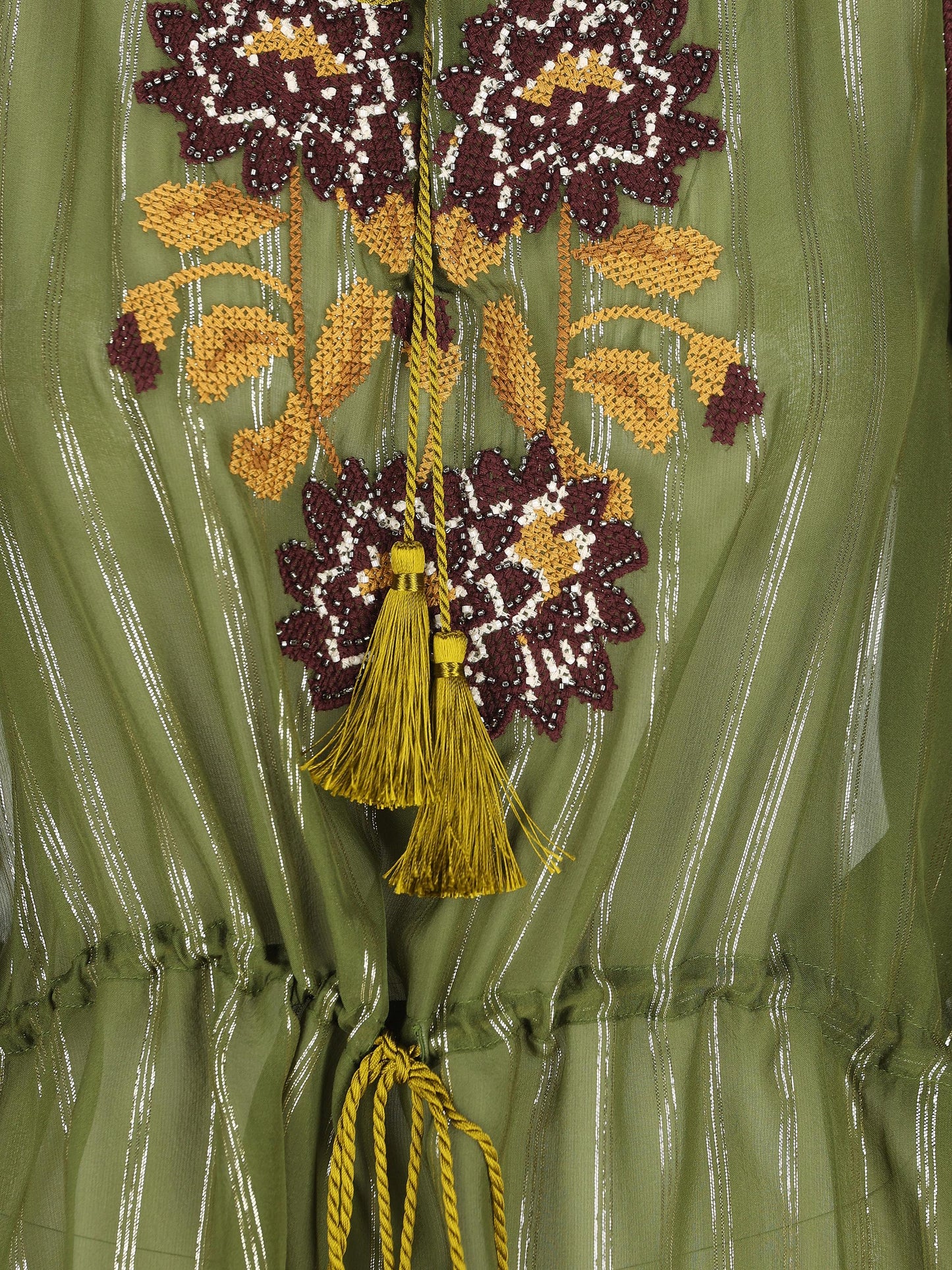 Camicia realizzata in seta e fibra metallica. 8B3AEBB69W2 C9M VALENTINO GARAVANI 