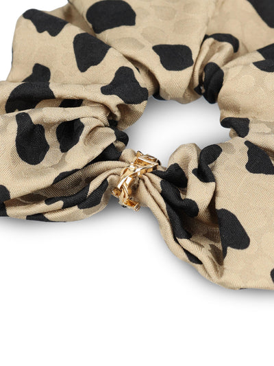 Scrunchie realizzato in seta. 843174 3Y0099780 SAINT LAURENT 