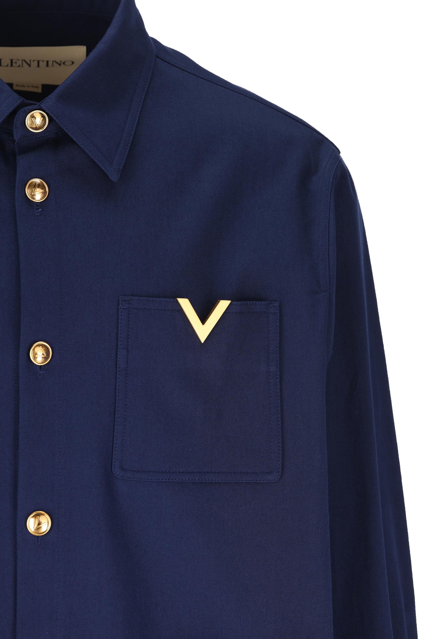 Giacca camicia realizzata in cotone. 8V3CIO11ALS 788 VALENTINO GARAVANI 