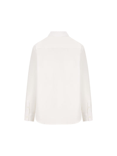 Camicia formale in popeline di cotone. 8120787 A1464 BURBERRY 