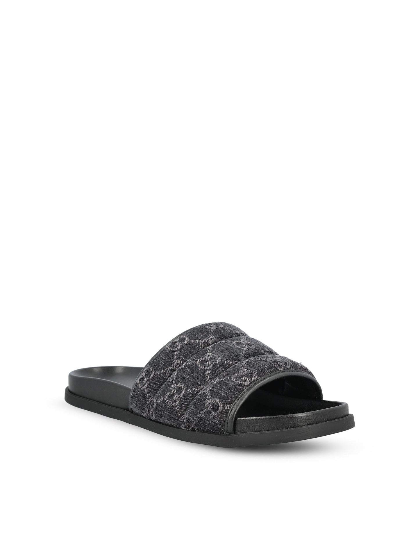 Sandalo realizzato in denim. 838089 FAFPY8473 GUCCI 