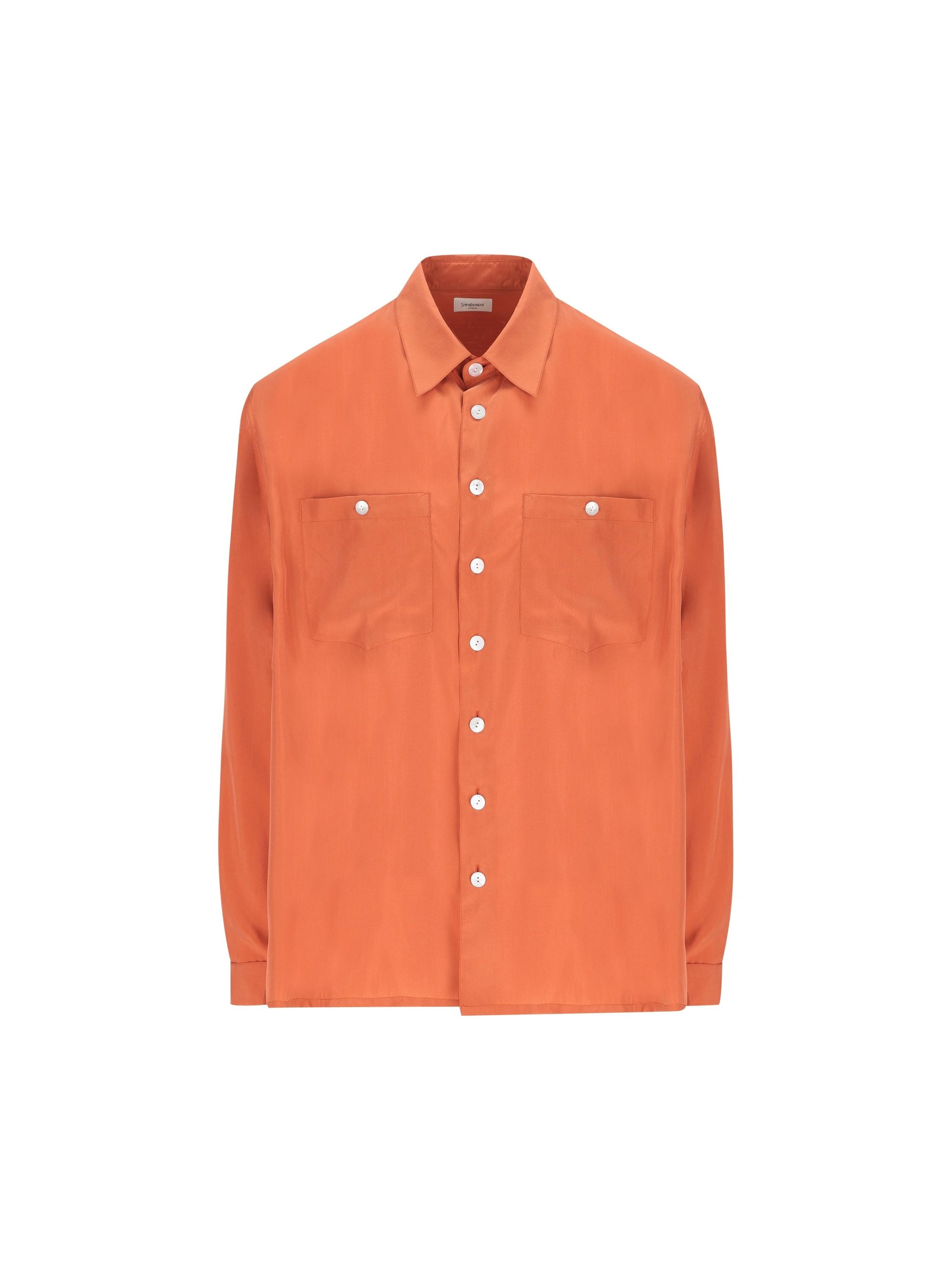 Maglia realizzata in seta. 854240 Y6J786550 SAINT LAURENT 