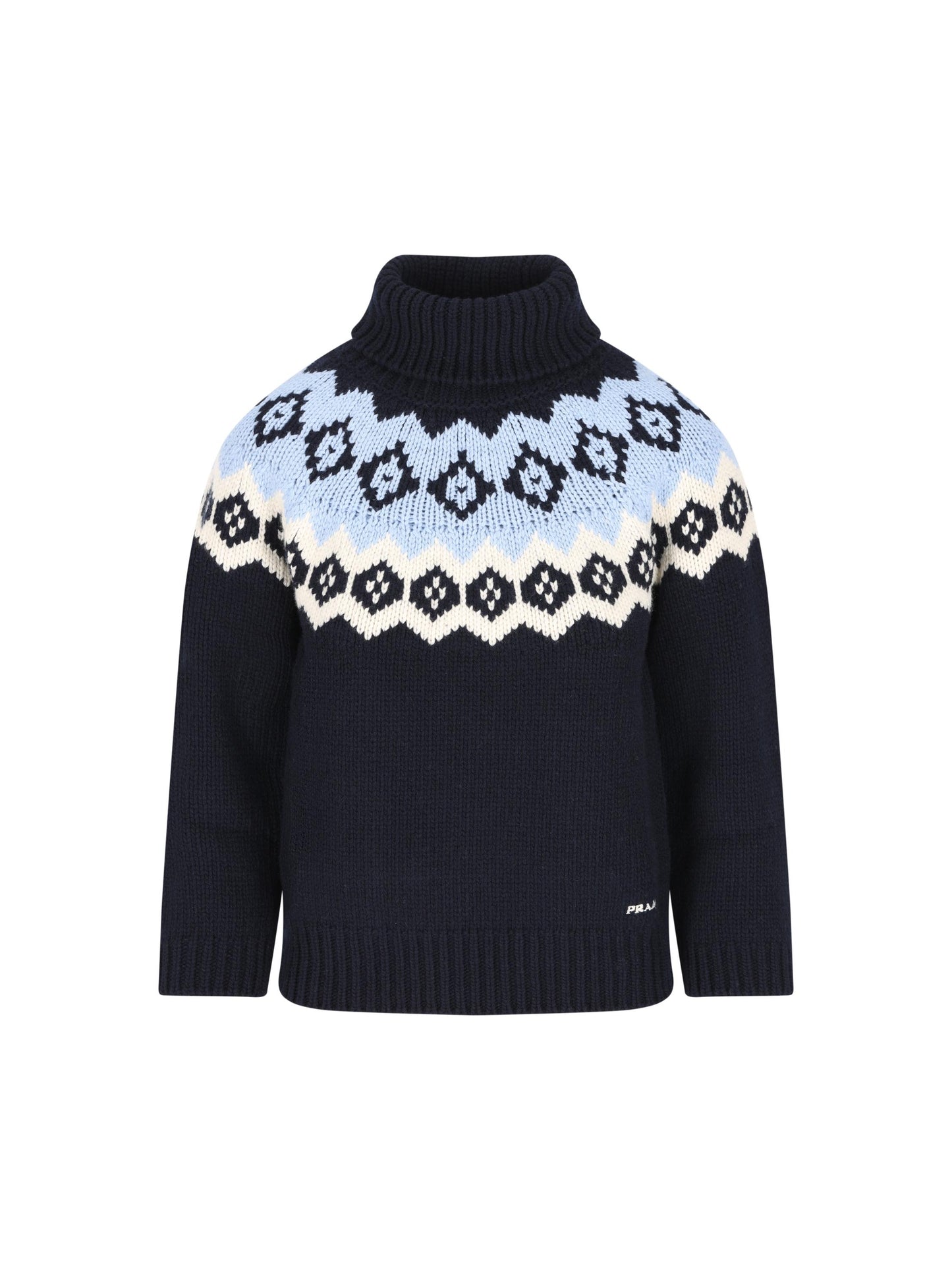 Maglia in lana vergine e cashmere P26574 18VZF067K PRADA 