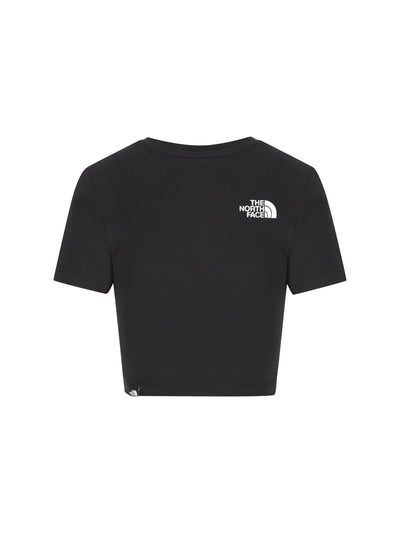 T-Shirt cropped realizzata in cotone. NF0A55AO JK31 THE NORTH FACE 
