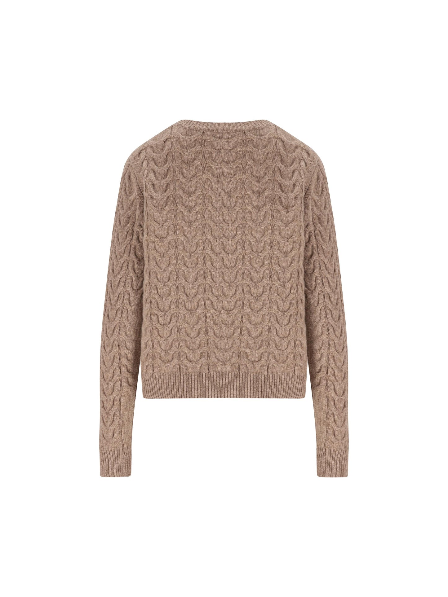 Pullover Max Mara in puro cashmere con lavorazione treccia 2521366032600 002 MAX MARA 