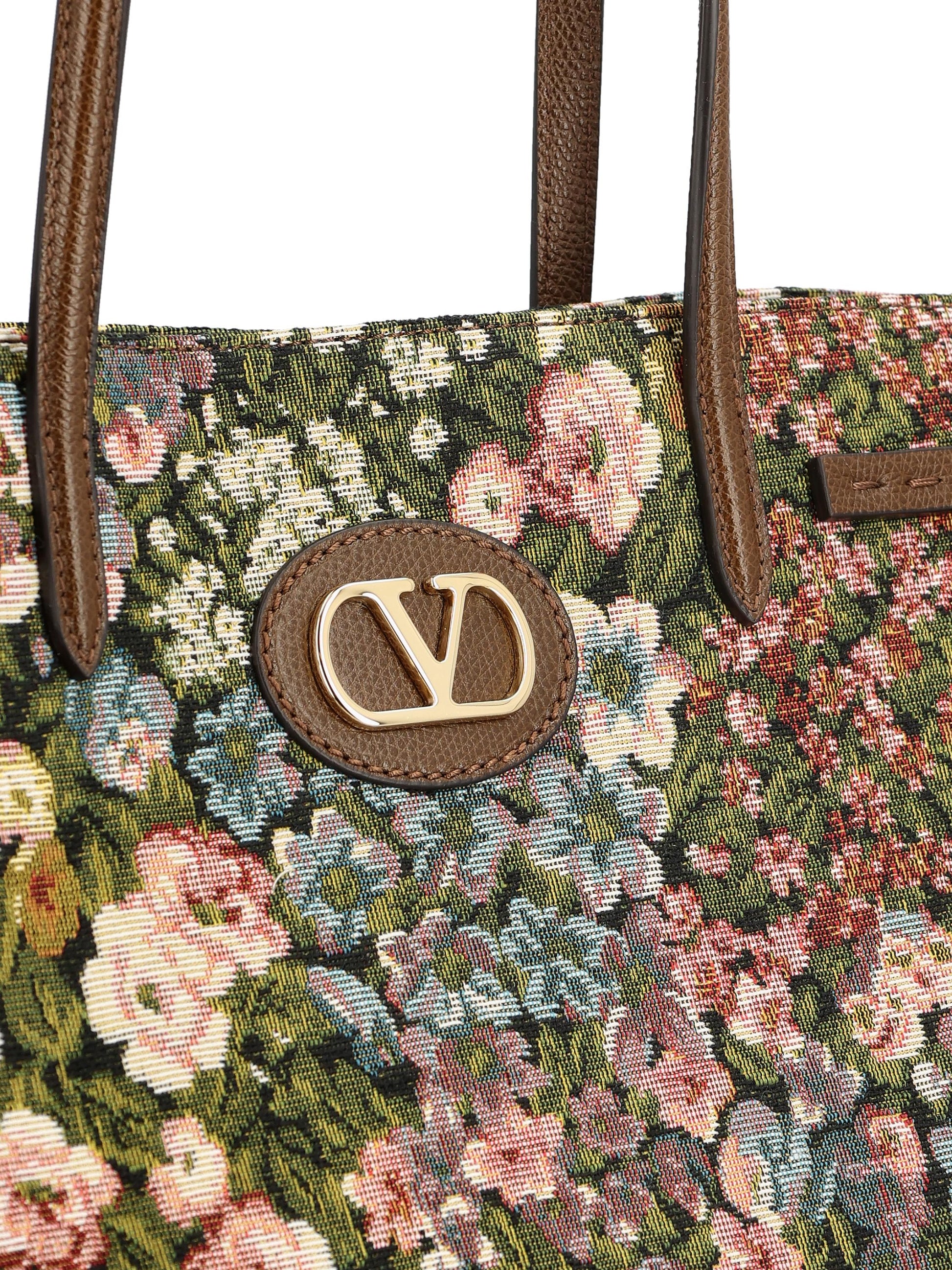 Borsa realizzata in tessuto jacquard. 8W2B0R19DBI R9H VALENTINO GARAVANI 
