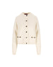 Cardigan realizzato in lana e cashmere. 851977 XKEVK9051 GUCCI 