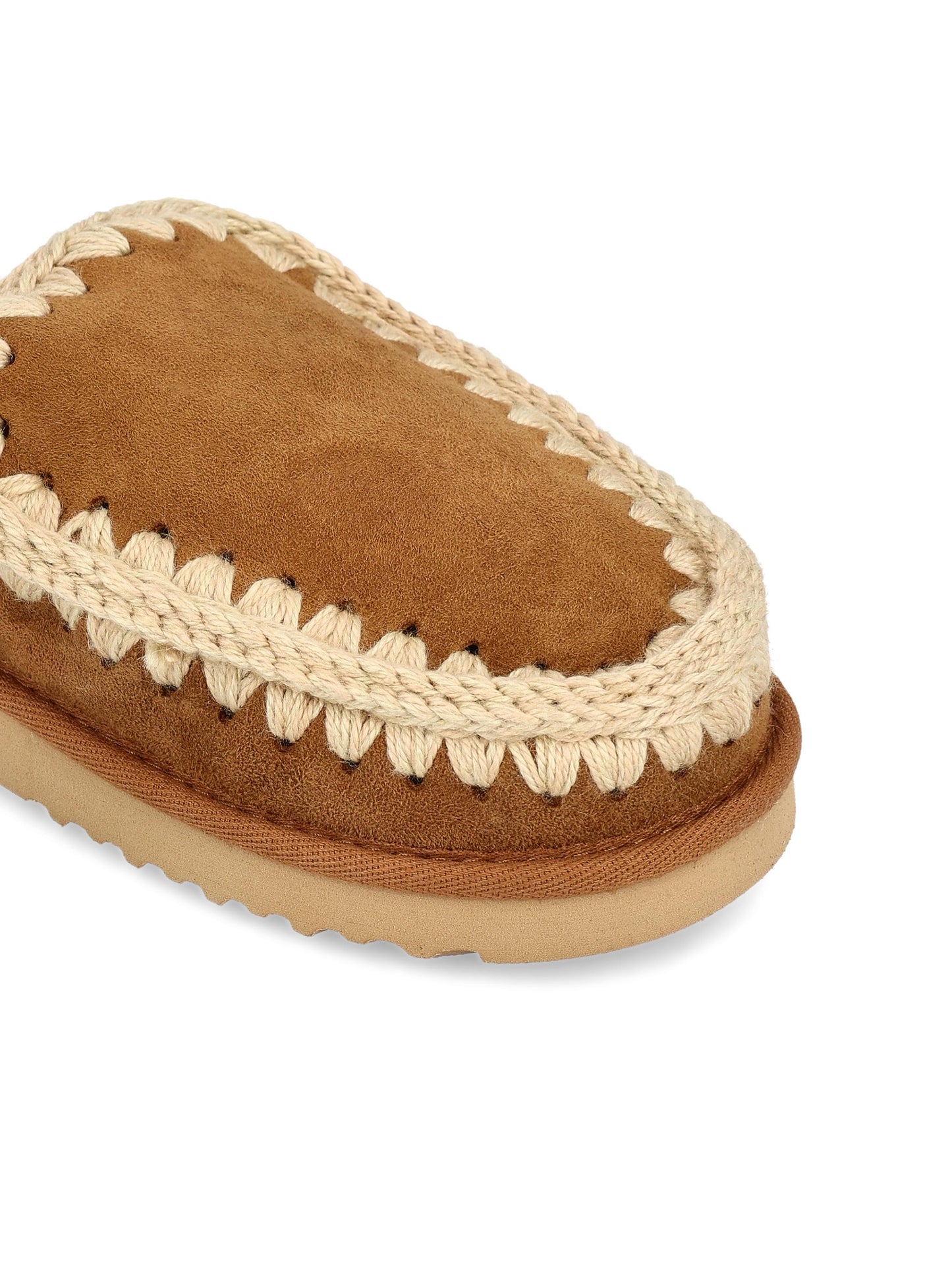 Slipper Eskimo in pelle. FW101125A COG MOU 
