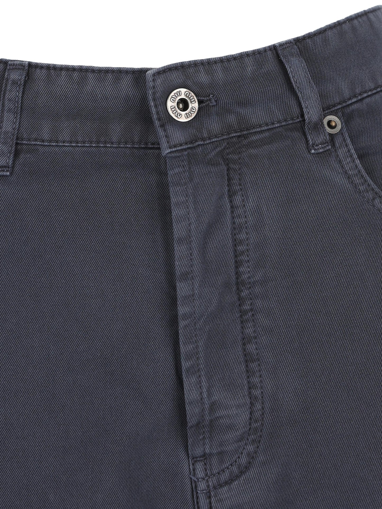 Jeans realizzati in cotone. GWP394 17AEF0170 MIU MIU 