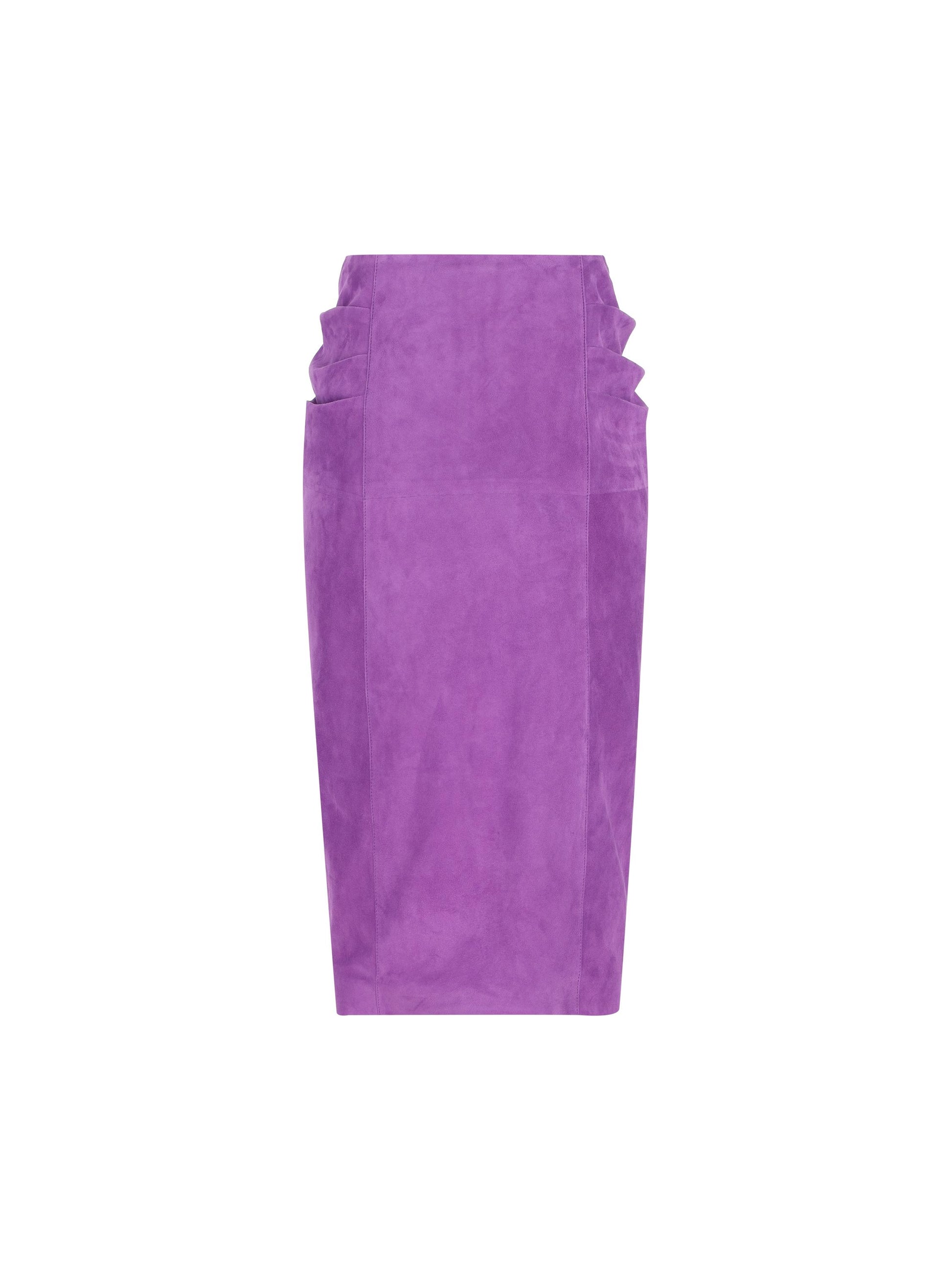 Gonna realizzata in pelle scamosciata. 8B0NI08AA6Q 05K VALENTINO GARAVANI 