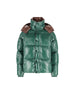 Piumino corto realizzato in nylon laqué. M1A00187 597Z8866 MONCLER 
