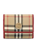 Portafoglio a libro Check piccolo 8116328 B9724 BURBERRY 